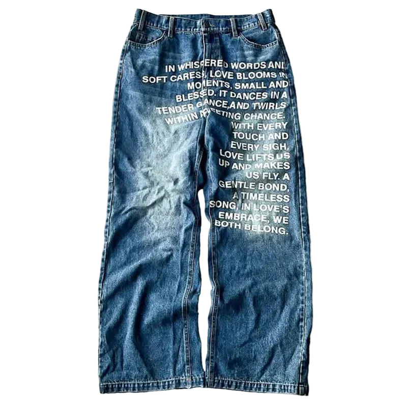 THE PARAGRAPH BAGGY JEANS Grails Galore