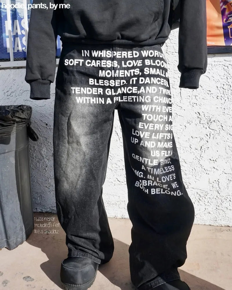 THE PARAGRAPH BAGGY JEANS Grails Galore