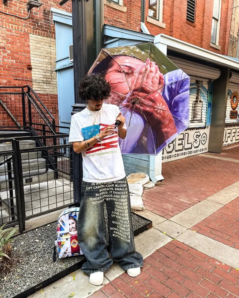 THE PARAGRAPH BAGGY JEANS Grails Galore