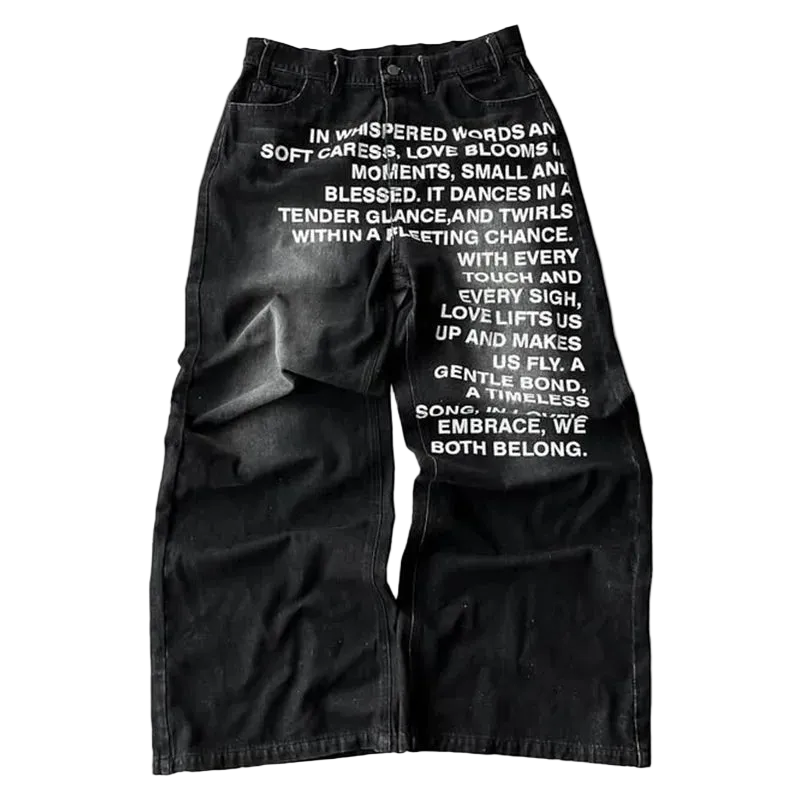 THE PARAGRAPH BAGGY JEANS Grails Galore